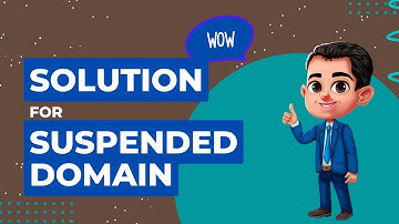 What is solution for Suspended Domain