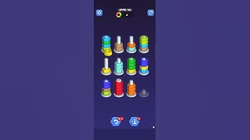 Nut Sort Gameplay - Level 162| Sorting Puzzle Challenge #androidgaming #gamingcommunity #nutsort