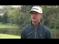 Tyson Alexander interview prior to the São Paulo Golf Club Championship