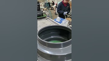 Allwin assembly line of saw dust collector DC 1100 #allwin #woodworking#dustcollector