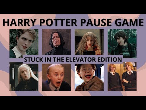 WHEN YOU STUCK IN THE ELEVATOR EDITION | HARRY POTTER PAUSE GAME