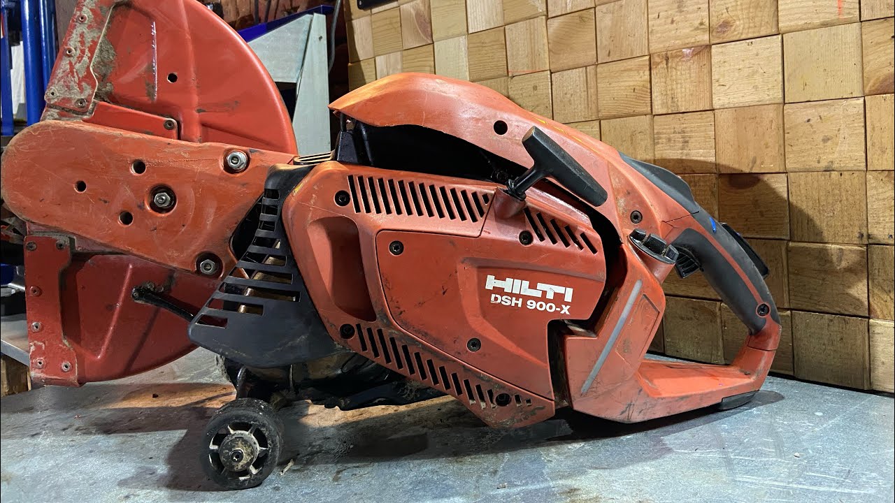 Полная сборка бензореза HILTI DSH 900-X 2017 г. Техника на грани фантастики!
