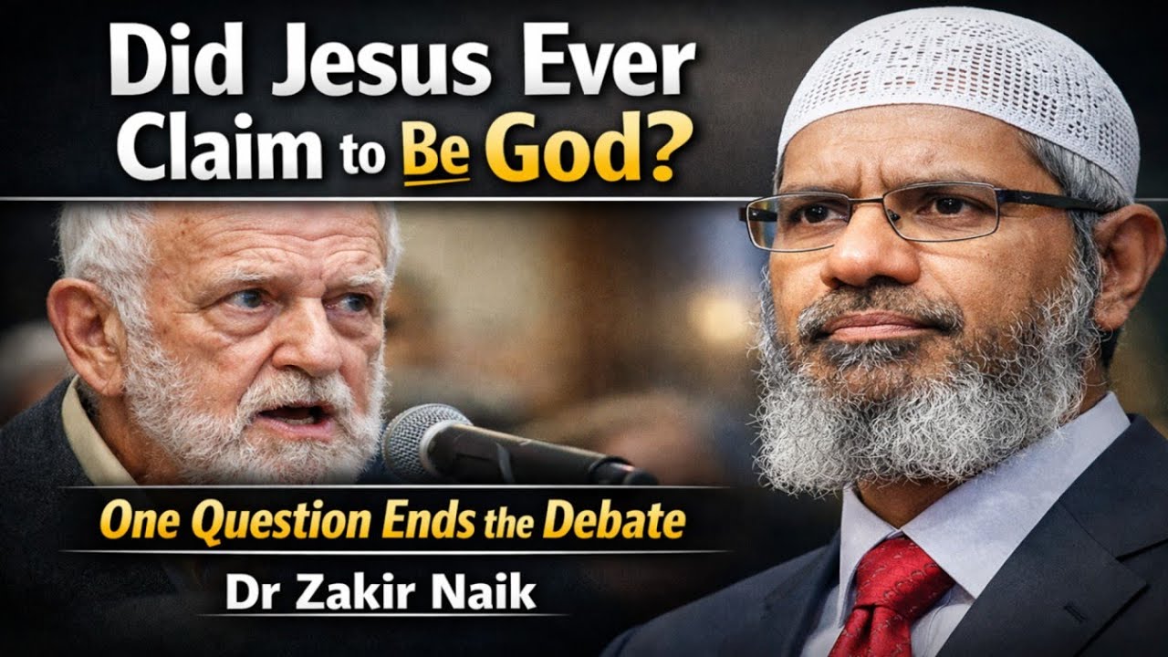 ✝️ Old Christian Man Claims Jesus is God | Dr Zakir Naik’s Brilliant Reply