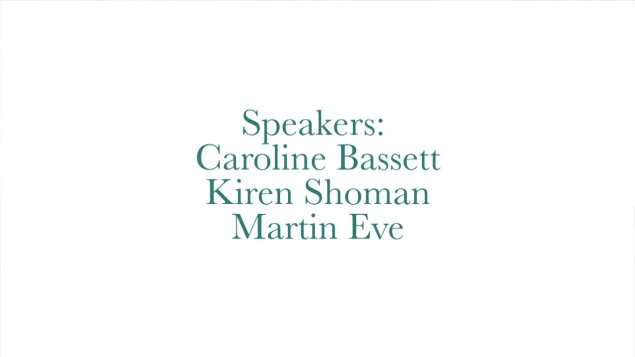 The future for the academic book - Caroline Basset,   Kiren Shoman & Martin Eve