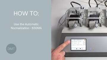 How To  | Use Automatic Normalize | 630MA