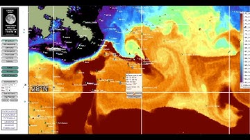 How to Read Sea Surface Temperature SST Charts | In The Spread Fishing Videos