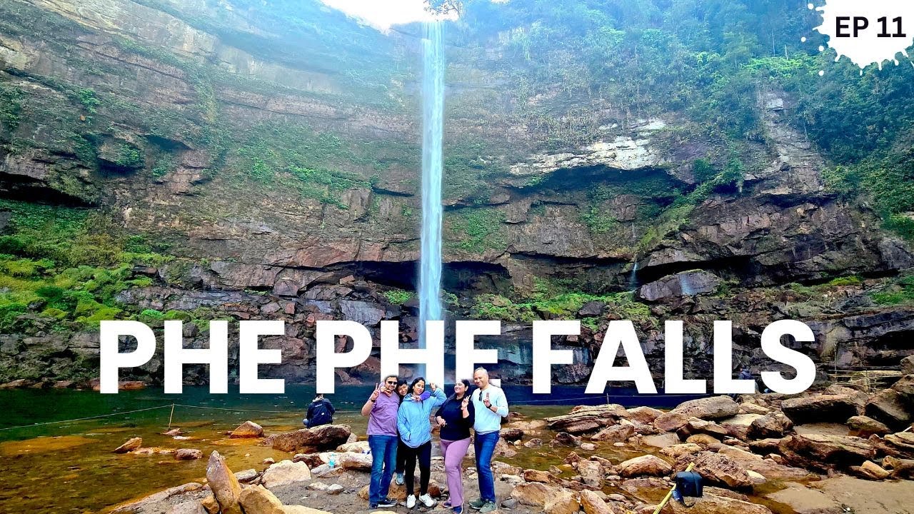 EP 11 | Hidden Paradise in Meghalaya 🇮🇳 | Exploring Phe Phe Falls (You Won’t Believe This Exists!)