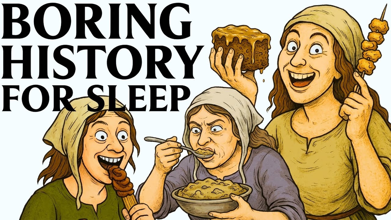 What Medieval STREET FOOD Tasted Like and more | Boring History For Sleep