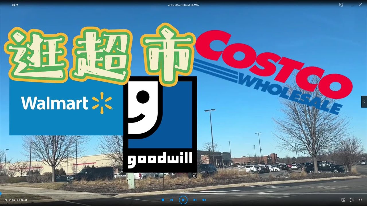 with me/Walmart/Costco/Goodwill YouTube