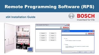 Bosch RPS for MAP v.1.1.9 installation on x64 OS