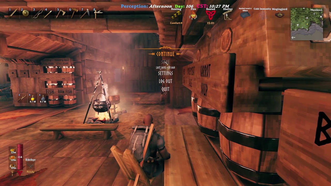 Valheim Modded: Casca’s Forever World Ep 0.4 Copper Mining