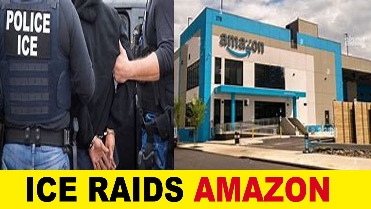 ICE RAIDS AMAZON WAREHOUSES IN NEW YORK 