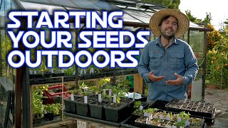Starting All Your Seeds Outside | What To Expect
