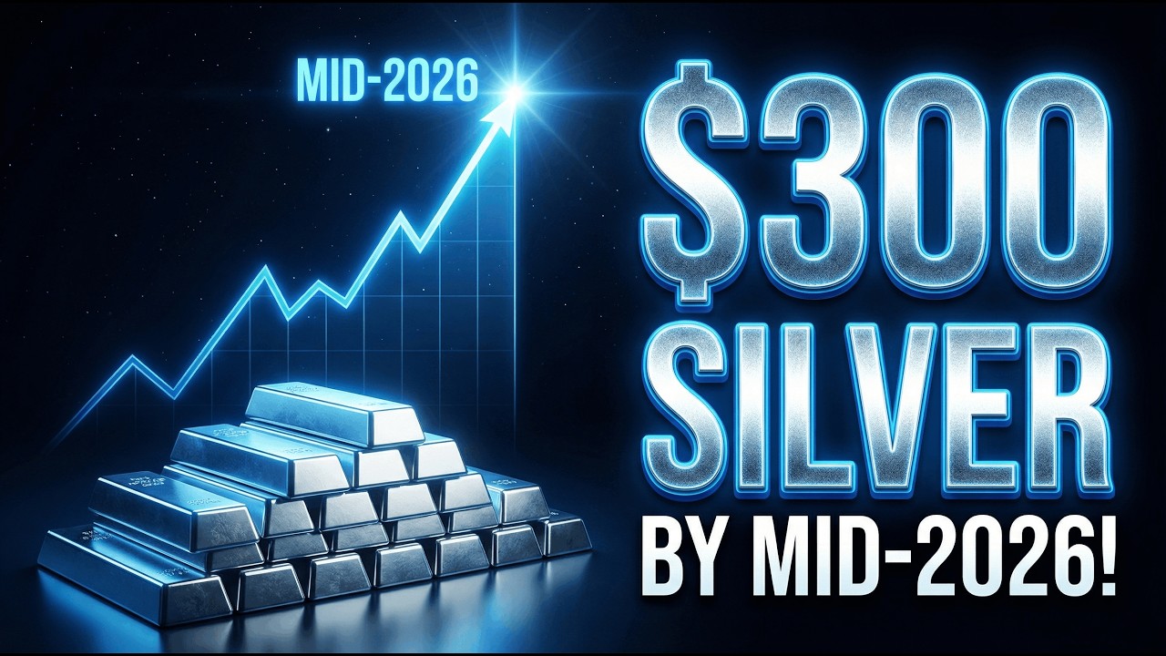 JUST NOW: Why Silver Could Hit $300 by Mid-2026