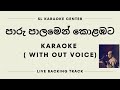 Paru palamen karaoke  sunil edirisighe       sl karaoke center  live backing