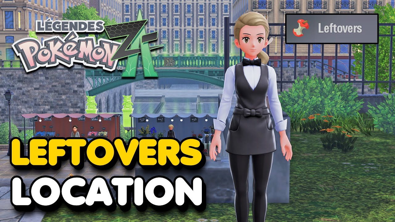 Pokemon Legends Z-A — Местоположение «Остатков»