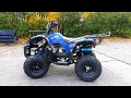 Mini Farm Quad 125cc  - Review!! Toronto RG7 from Nitro Motors Germany