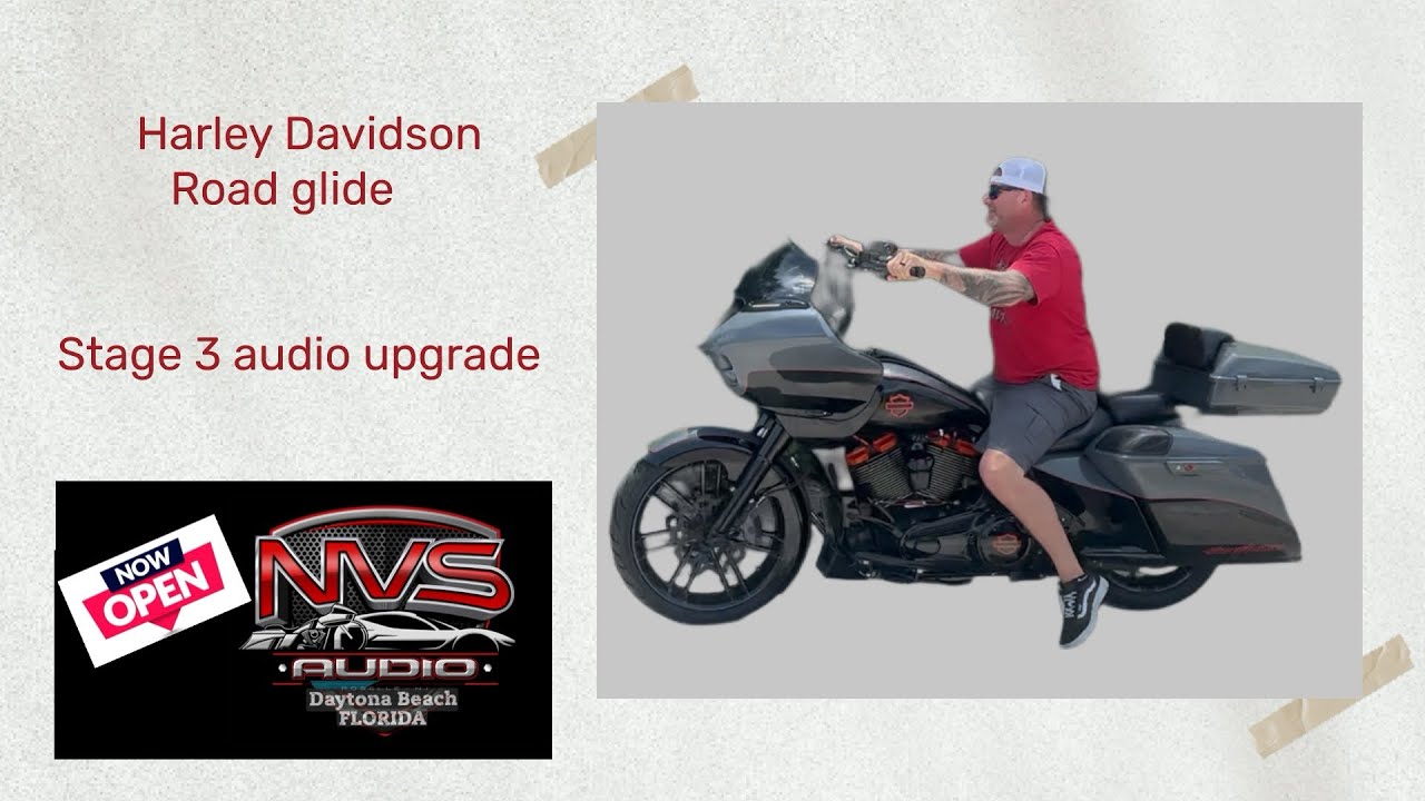 Road glide in for a wiring rescue and a stage 3 high power audio ...