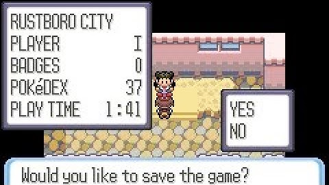 [TAS WIP] Pokémon Sapphire - Professor Oak