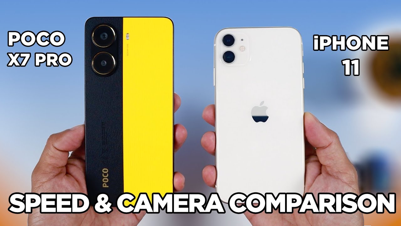POCO X7 Pro vs iPhone 11 SPEED TEST & CAMERA Comparison | Zeibiz