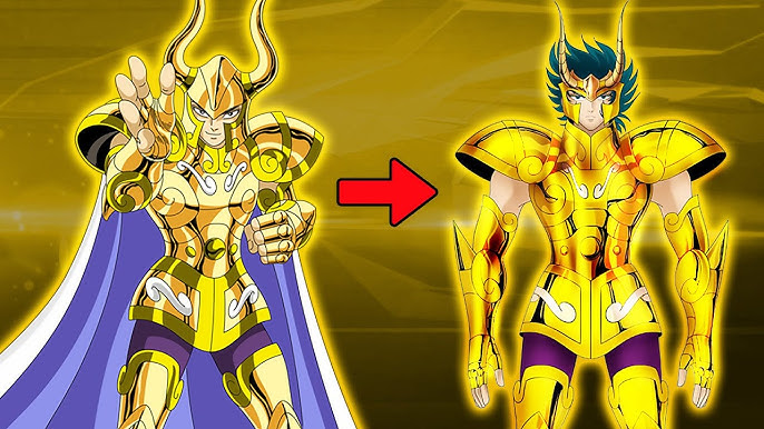 veja como seria as armaduras do mangá saint seiya na versão anime! 