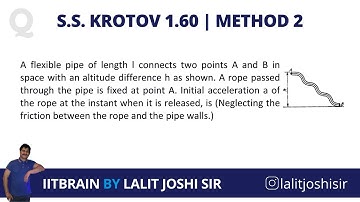 Krotov 1.60 | Method 2 | JEE Advanced | by Lalit Joshi Sir