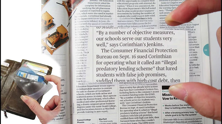 Fresnel Lens Pocket Credit Card Magnifier - 853