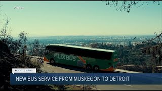 FlixBus adding Muskegon to Detroit-East Lansing-Grand Rapids express route
