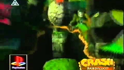 Crash Bandicoot (Playstation 1) - Retro Video Game Commercial