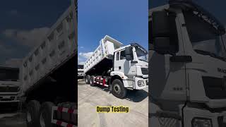 Dump Testing For Shacman H3000 Dump Truck 6X4