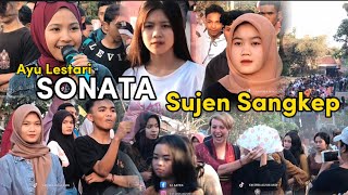 LAGU SASAK SUJEN SANGKEP VOCALIS MBAK AYU LESTARI VERSI KECIMOL SONATA LIVE LENDANG BELO