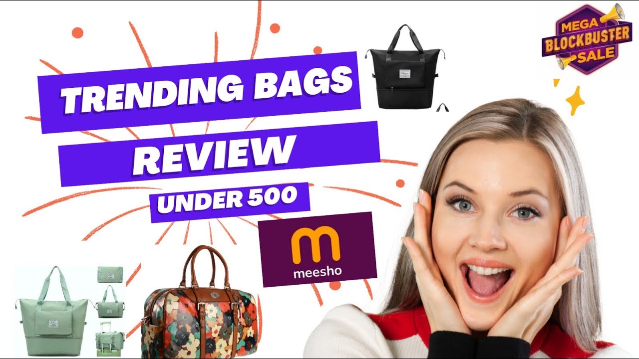 Best Duffel Travel Bags Meesho Online shopping Product Review