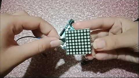ECE-36: 8x8 LED Dot Matrix