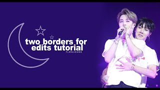 borders after effects tutorial | #LIA