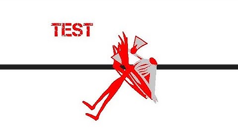 Siren Head 096 Test #Destroyricky | Stick nodes Animation