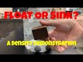 Density and Buoyancy Quiz