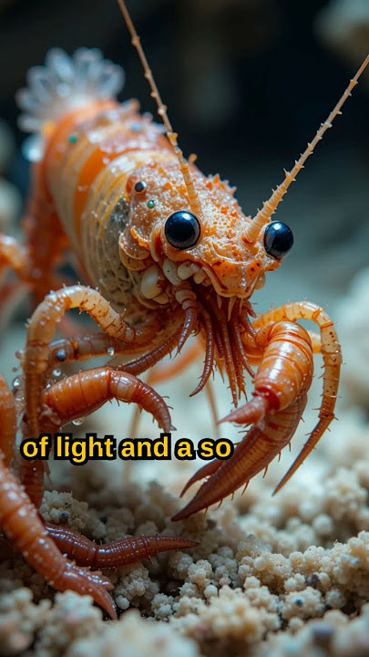 The Shrimp That Snaps Like a Gun – Hotter Than the Sun#shorts#pistolshrimp#oceanmysteries#seaanimals