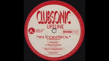 Clubsonic (Lifeline) - In Control [GAD 39]
