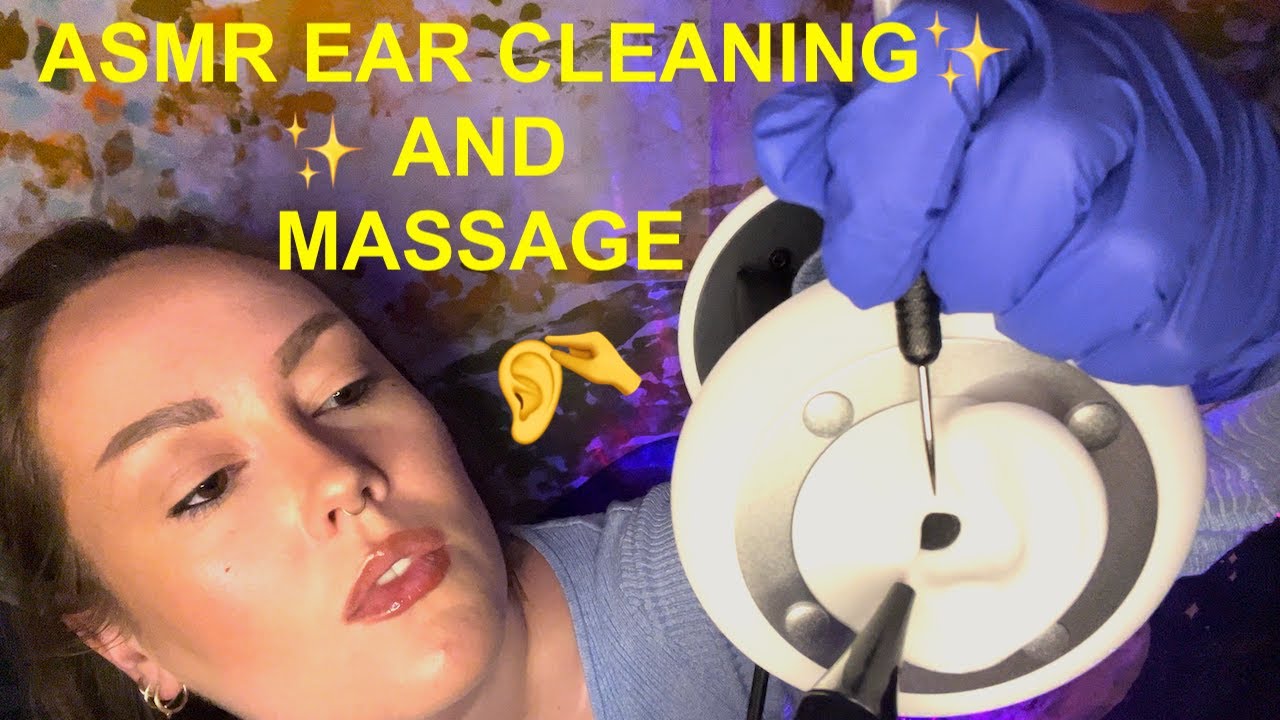 ASMR - BINAURAL EAR CLEANING AND MASSAGE - PERSONAL ATTENTION, OTOSCOPE, PALPATION, PICKING & MORE!