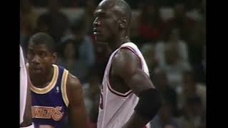 NBA Finals 1991: Lakers Bulls Game 2 Q1