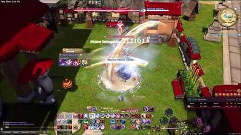 Samurai 2.14 Midare 1st Rotation - FFXIV Shadowbringers