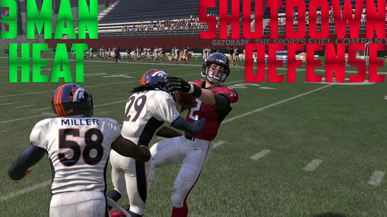 SHUTDOWN DEFENSE (RED ZONE) 3 MAN BLITZ...1 GETS FREE! MADDEN 17