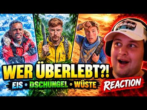 MrBeast ÜBERLEBT die EXTREMSTEN ORTE DER WELT! 😱 Meine Reaction