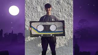 How to make a Cassette Tape Costume