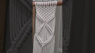How do you like this diamond pattern#macramepattern #macrametutorial #craftdiy