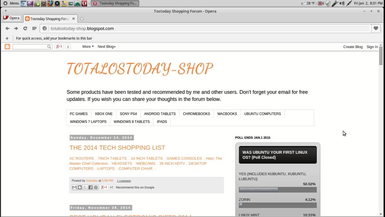 Poll Results Ubuntu Your First Linux OS YouTube Poll results ubuntu your first linux os youtube