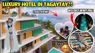 ESCALA HOTEL TAGAYTAY, PHILIPPINES! HONEYMOON GETAWAY + ROOM TOUR ✨♥️