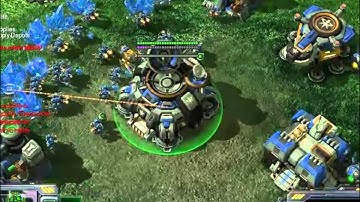 SC2 FFS Event 25 Game 2 Part 1/2 (Melee 4v4)