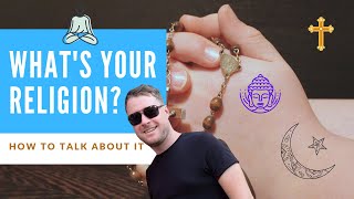 How to Talk About Your RELIGION in English.