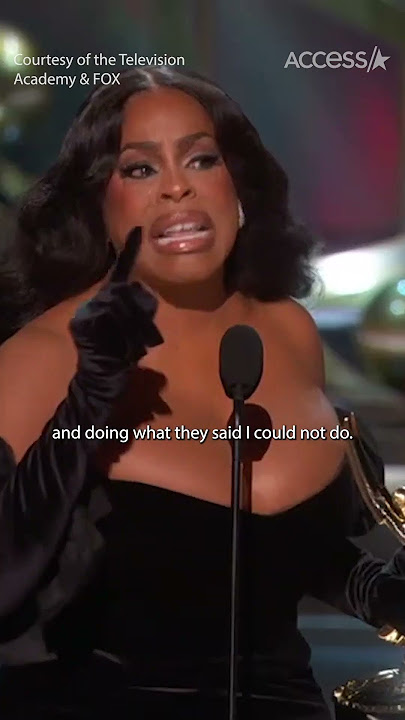 #NiecyNash thanking herself during her #Emmys win is EVERYTHING